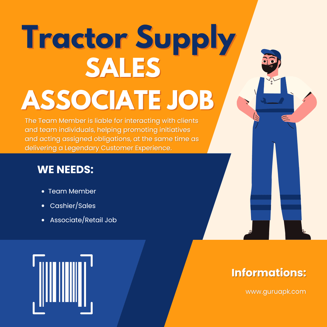 Tractor Supply Sales Associate Job